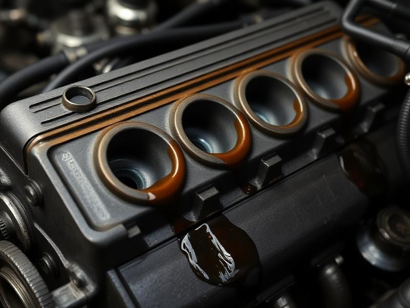 น้ำมันเครื่องรั่ว • Mazda 3 - ก่อนซ่อม